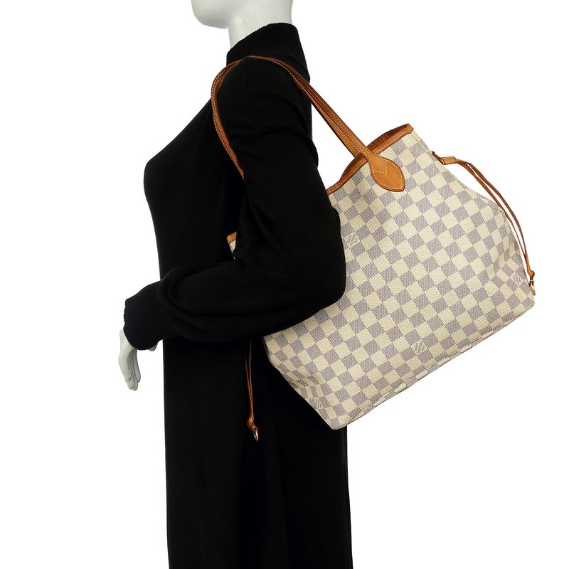 Bolsa-Louis-Vuitton-Neverfull-MM-Damier-Azur