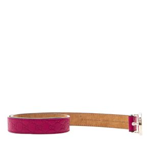 Cinto Gucci Signature Infantil Rosa