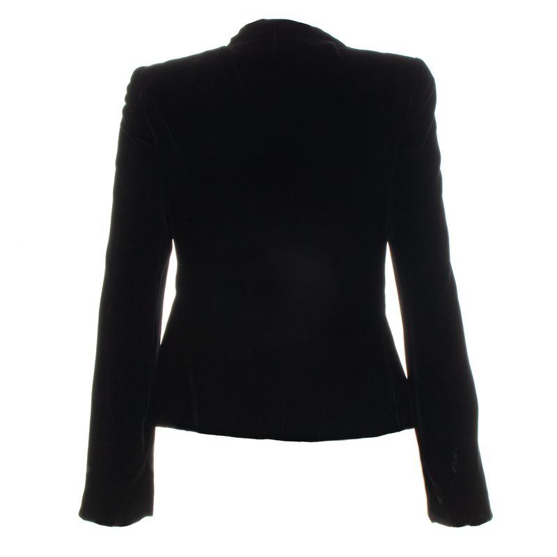 Blazer-Armani-Collezioni-Veludo-Preto