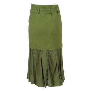 Saia Lolitta Tecido Verde