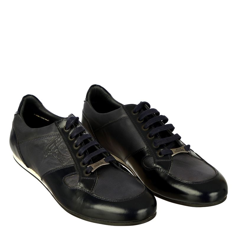 Tenis-Versace-Collection-Azul-Marinho