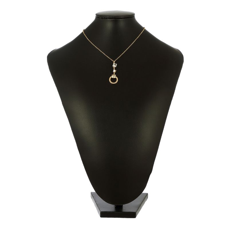Colar-Swarovski-Dourado-Circulo-e-Cristais