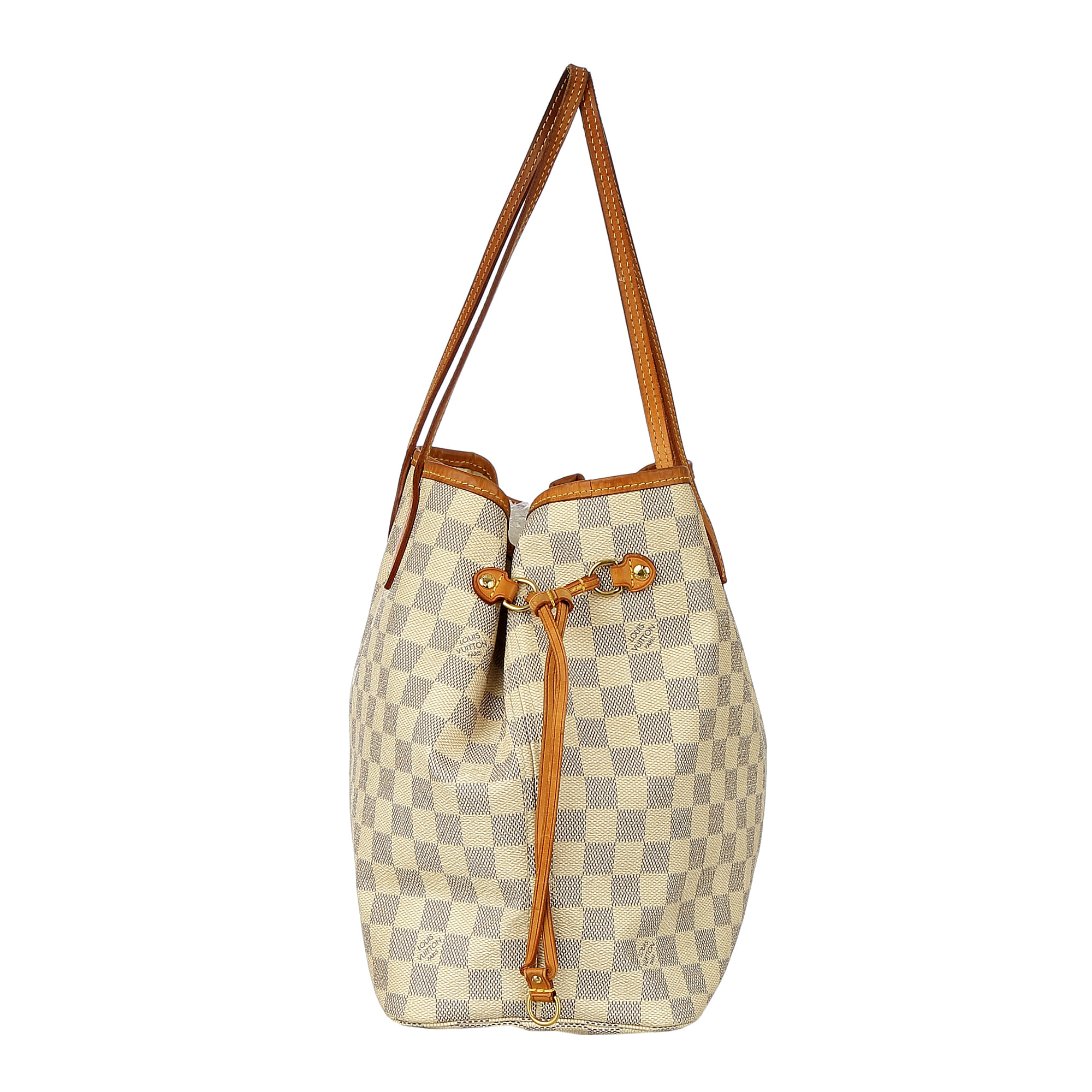 Bolsa Louis Vuitton Neverfull MM Damier Azur - Inffino, Brechó de Luxo  Online