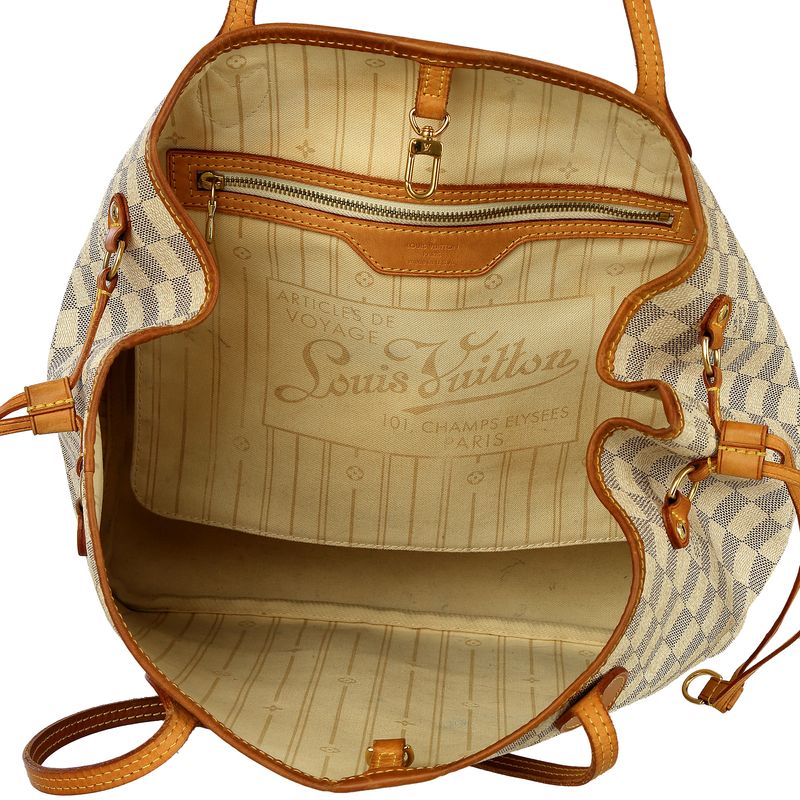 Bolsa-Louis-Vuitton-Neverfull-MM-Damier-Azur
