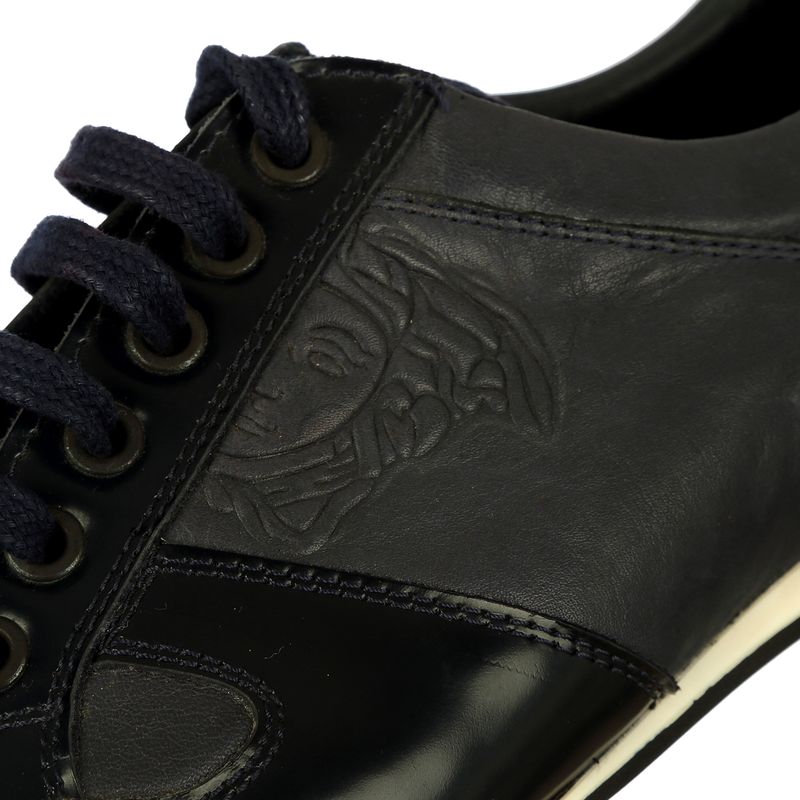 Tenis-Versace-Collection-Azul-Marinho
