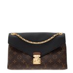 Bolsa-Louis-Vuitton-Pallas-Chain-Preta