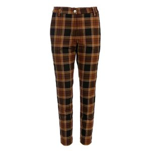 Calça Social Tecido Xadrez