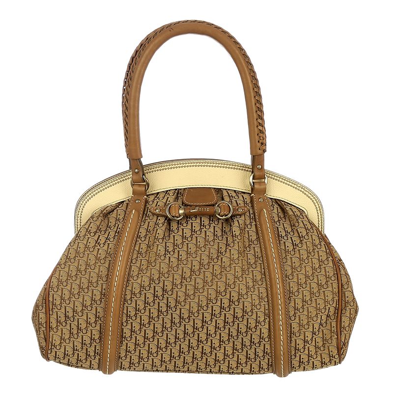 81746-Bolsa-Christian-Dior-Diorissimo-Creme-e-Bege-1