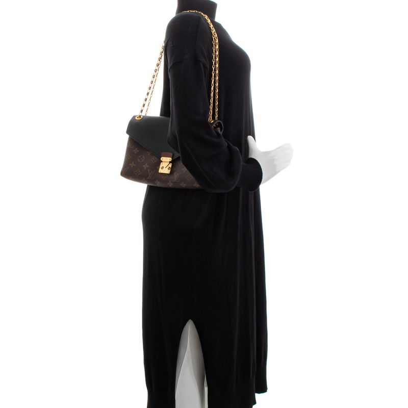 Bolsa-Louis-Vuitton-Pallas-Chain-Preta