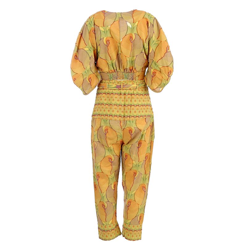 Conjunto-Framed-Estampado-Laranja-e-Verde