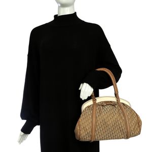 Bolsa Christia Dior Diorissimo Creme e Bege