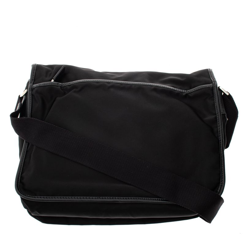 Bolsa-Prada-Transversal-Nylon-Preto