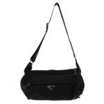 Pochete-Prada-Nylon-Preto