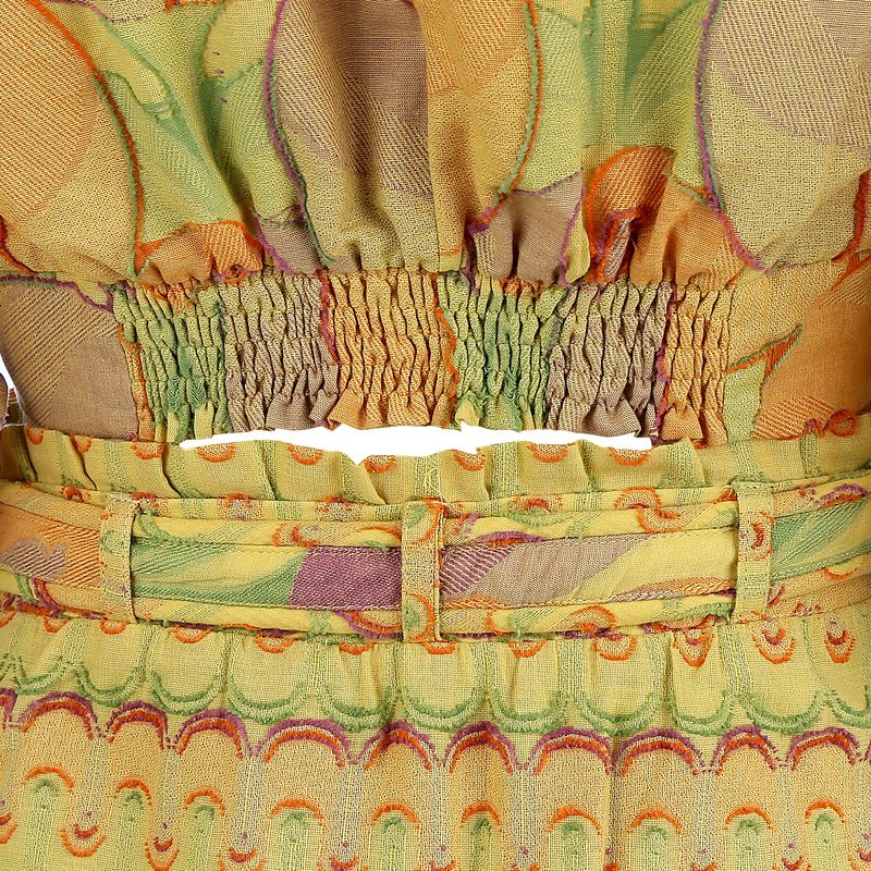 Conjunto-Framed-Estampado-Laranja-e-Verde