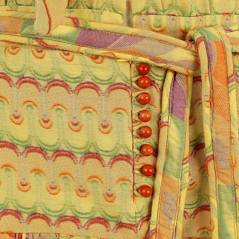 Conjunto-Framed-Estampado-Laranja-e-Verde