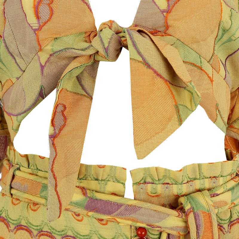 Conjunto-Framed-Estampado-Laranja-e-Verde
