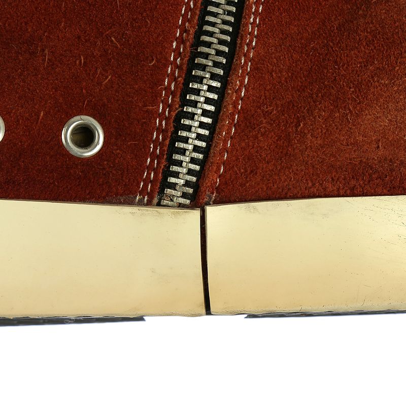 Tenis-Golden-Goose-Cano-Alto-Terracota
