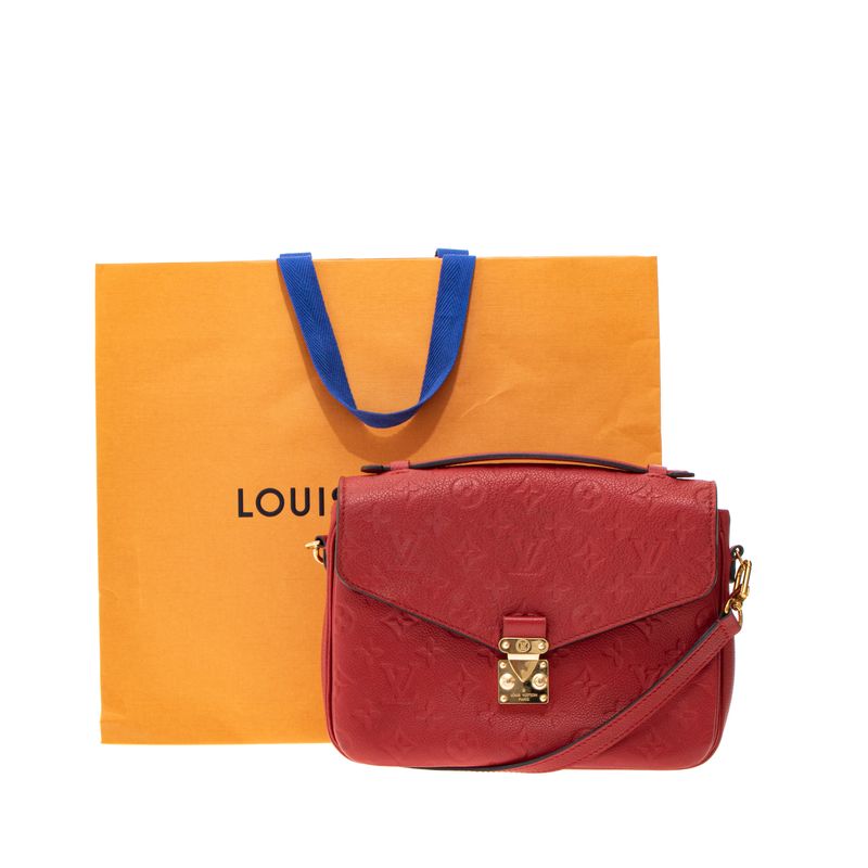 Bolsa-Louis-Vuitton-Pochette-Metis-Vermelha
