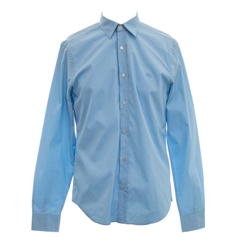 Camisa-Social-Burberry-Azul