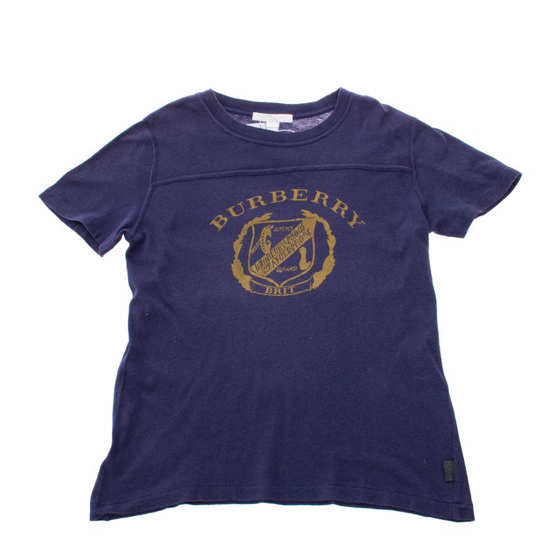 Camiseta-Burberry-Infantil-Azul