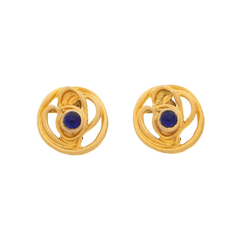 Brinco-Pressao-Vintage-Dourado-Fosco-e-Azul