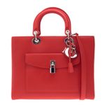 Bolsa-Christian-Dior-Lady-Dior-Pocket-Vermelha