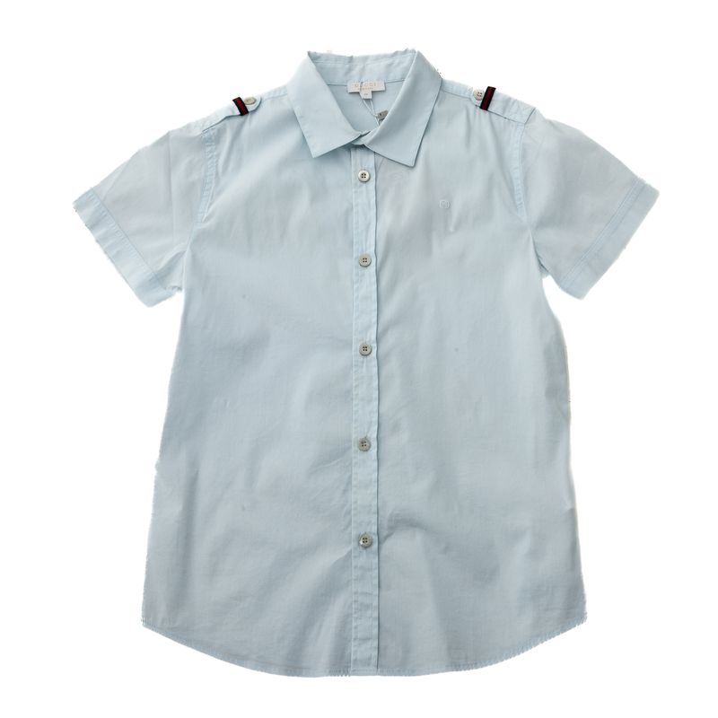 Camisa-Gucci-Infantil-Azul-Claro