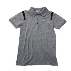 Camisa Polo Gucci Cinza Mescla