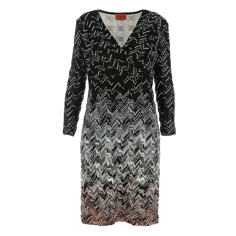 Vestido-Missoni-Trico-Preto