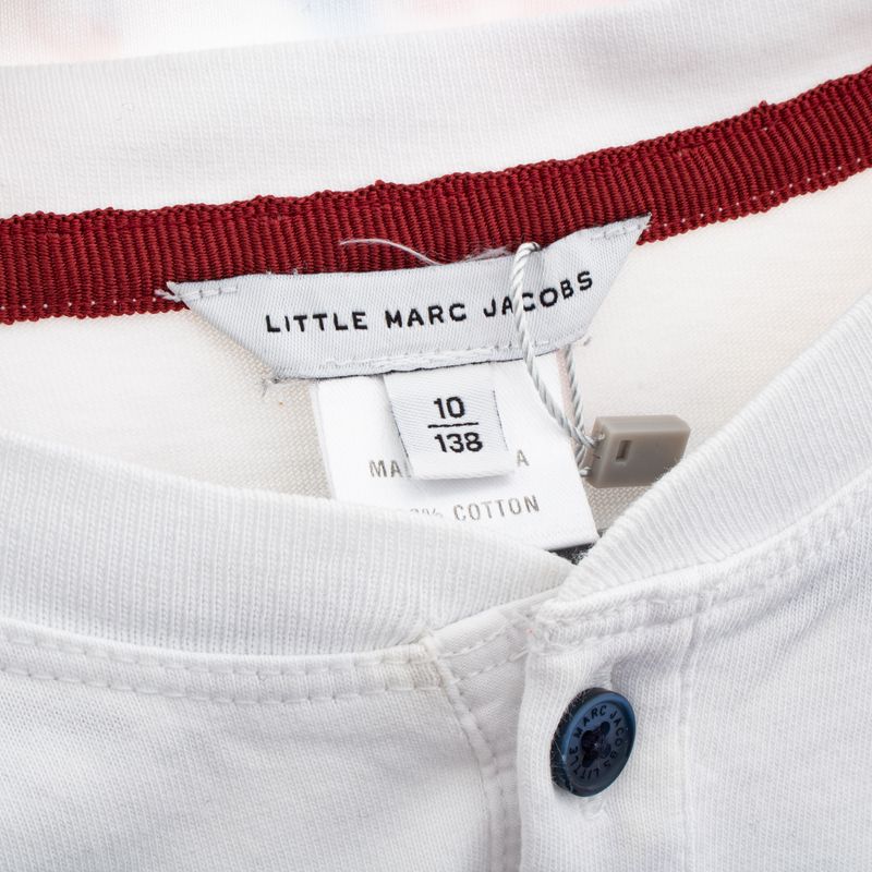 Camiseta-Little-Marc-Jacobs-Infantil-Branca-Estampada