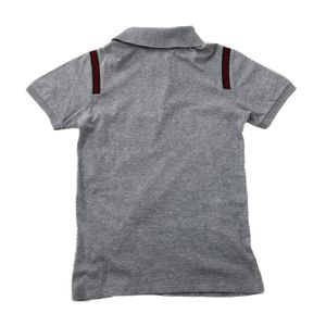 Camisa Polo Gucci Cinza Mescla