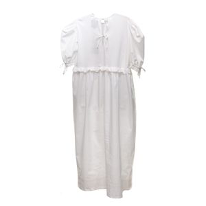 Vestido Lucila Pena Midi Branco