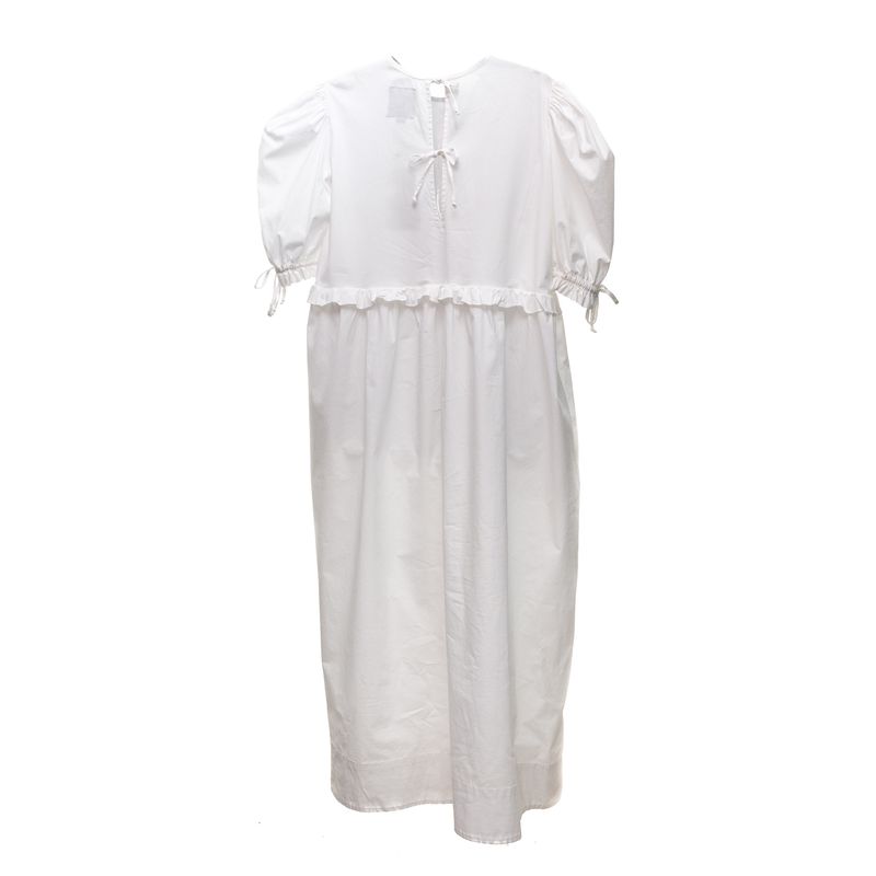 Vestido-Midi-Branco-Mangas-Bufantes