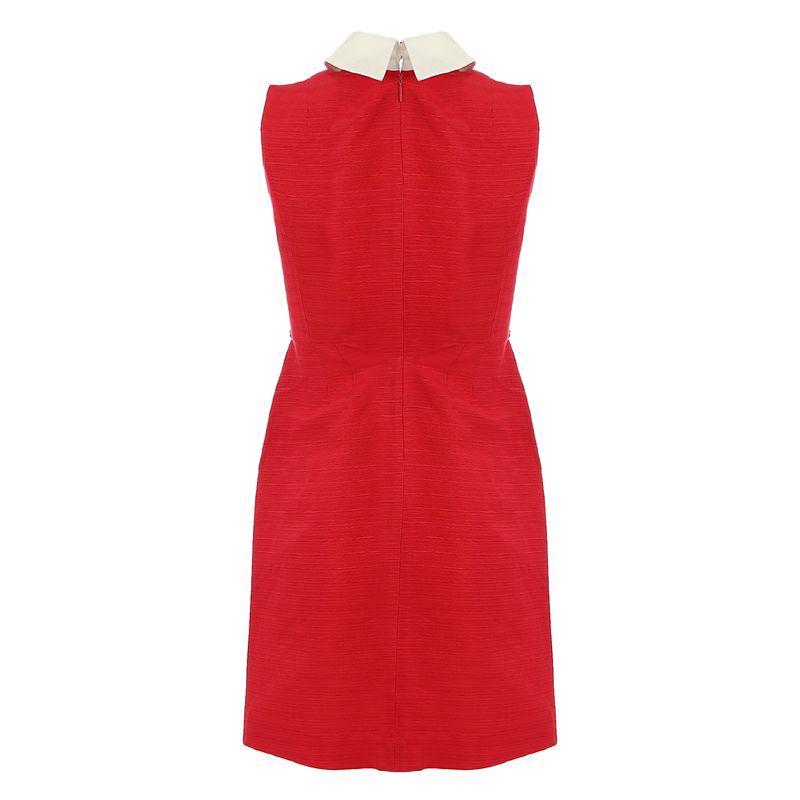 Vestido-Tory-Burch-Algodao-Vermelho