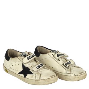 Tênis Golden Goose Infantil Superstar Branco e Azul