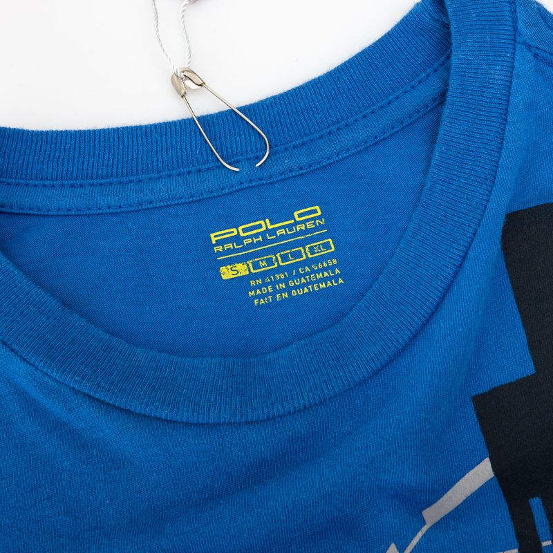 Camiseta-Polo-Ralph-Lauren-Azul-Estampa-Verde