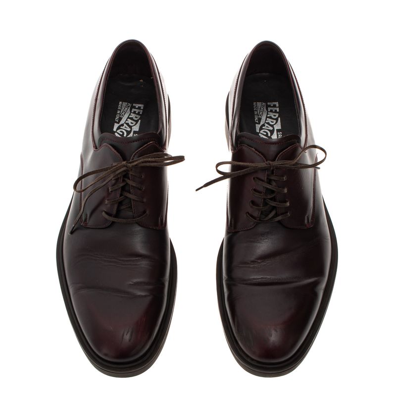 Sapato-Salvatore-Ferragamos-Vinho