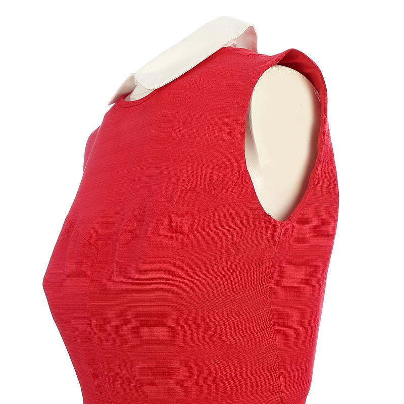 Vestido-Tory-Burch-Algodao-Vermelho
