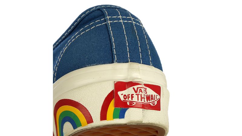 Tenis Vans Infantil Azul e Arco Iris Brecho de luxo Prettynew
