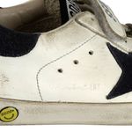 Tenis-Golden-Goose-Infantil-Superstar-Branco-e-Azul
