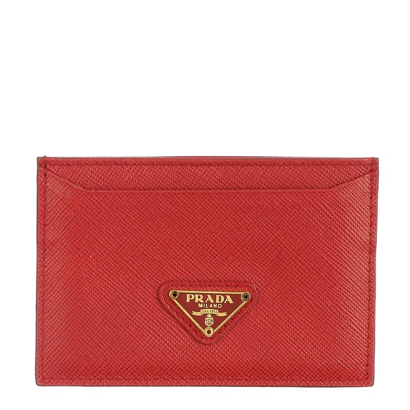 Porta-Cartao-Prada-Couro-Saffiano-Vermelho