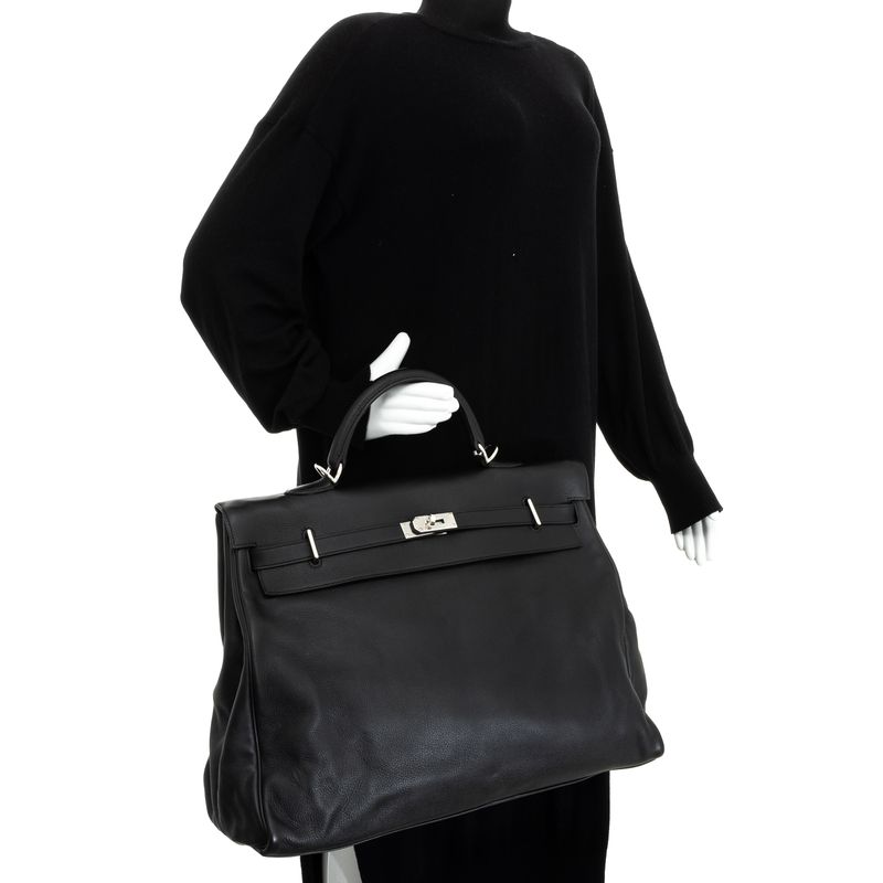 Bolsa-Hermes-Kelly-50-Relax-Travel-Sikkim-Preto-Palladium