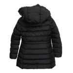 Casaco-Moncler-Infantil-Puffer-com-Capuz-Preto