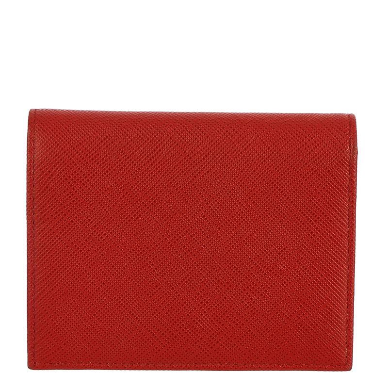 Carteira-Prada-Couro-Saffiano-Vermelho