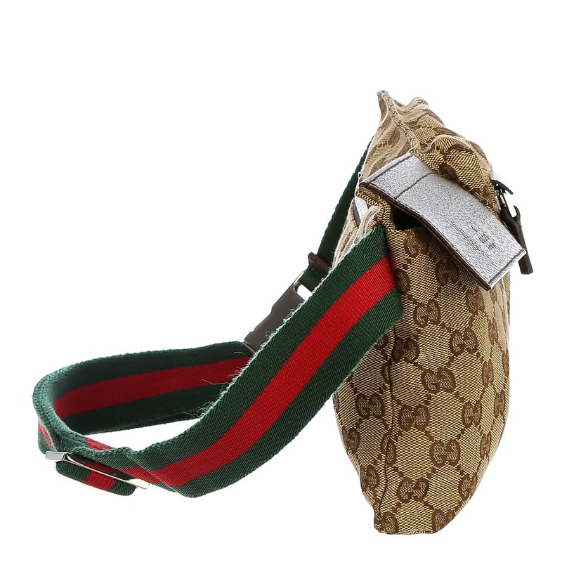 Pochete-Gucci-GG-Canvas-e-Faixa-Web