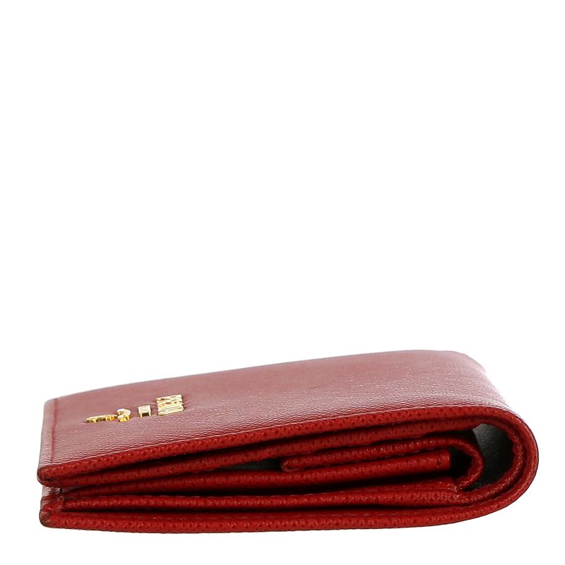 Carteira-Prada-Couro-Saffiano-Vermelho