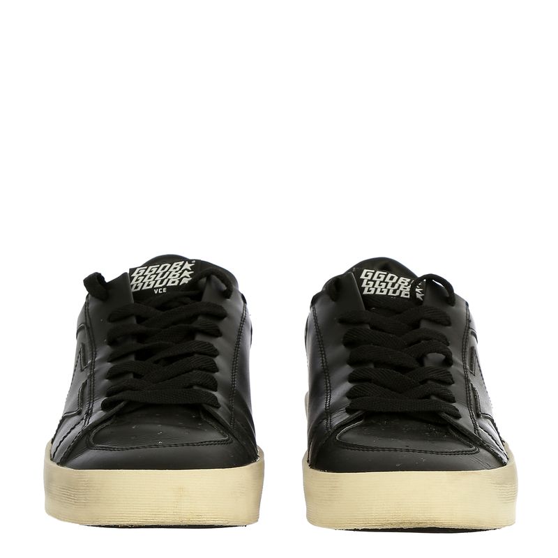 Tenis-Golden-Goose-Couro-Preto