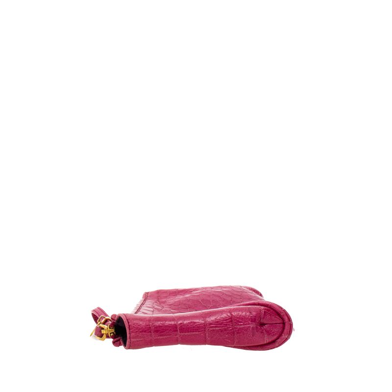 Clutch-Miu-Miu-Couro-Texturizado-Rosa