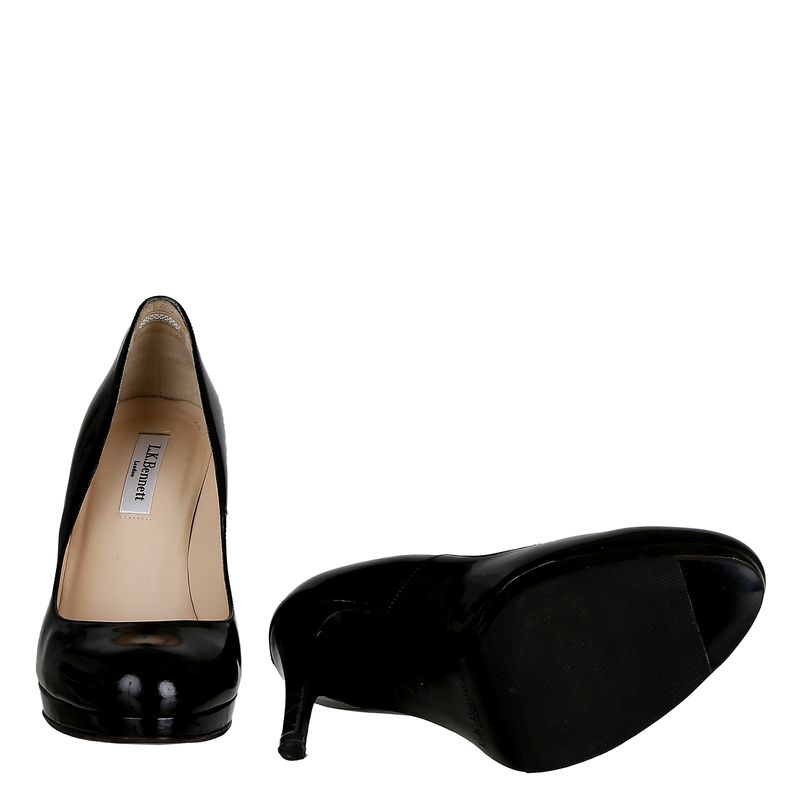 Pump-LK-Bennett-Verniz-Preto