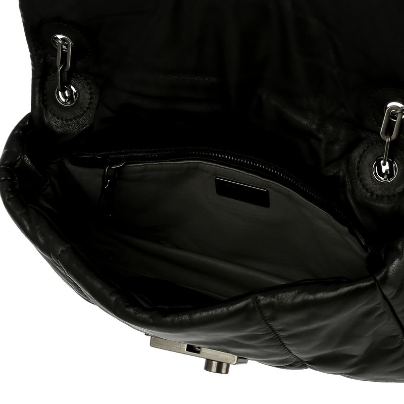 Bolsa-Prada-Bomber-Couro-Preto